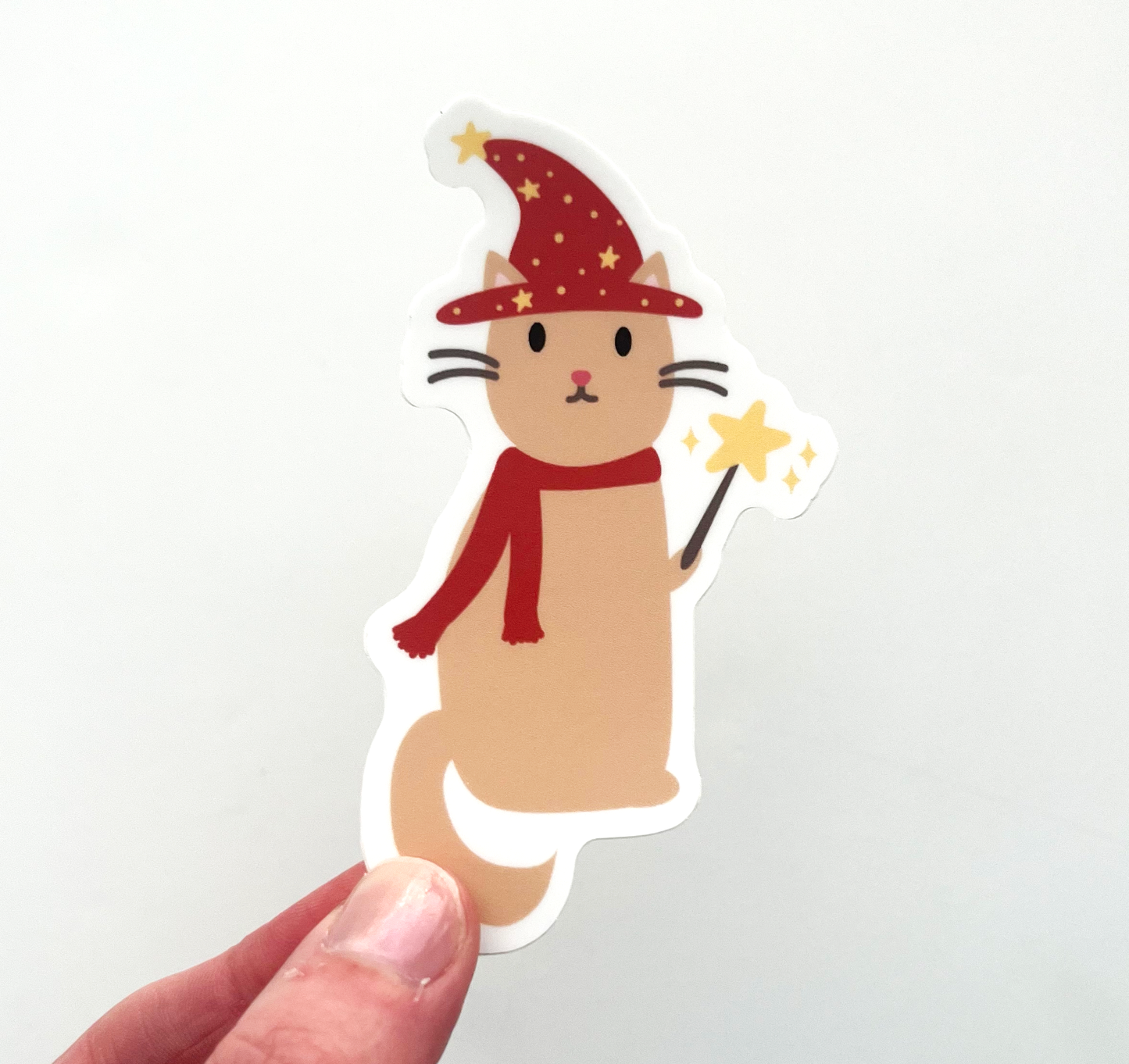 Wizard Cat Sticker