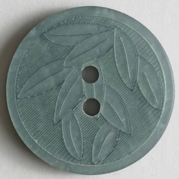 Green Leaf Design Button 300623