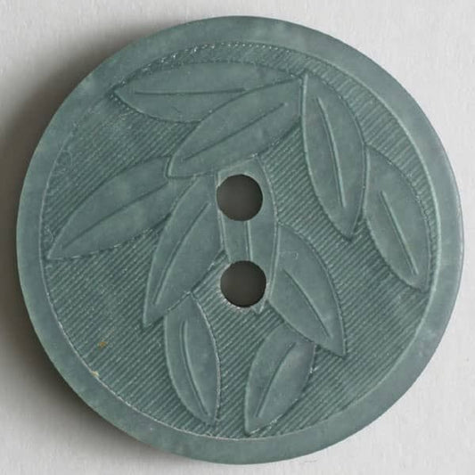 300623 - Green Leaf Design Button