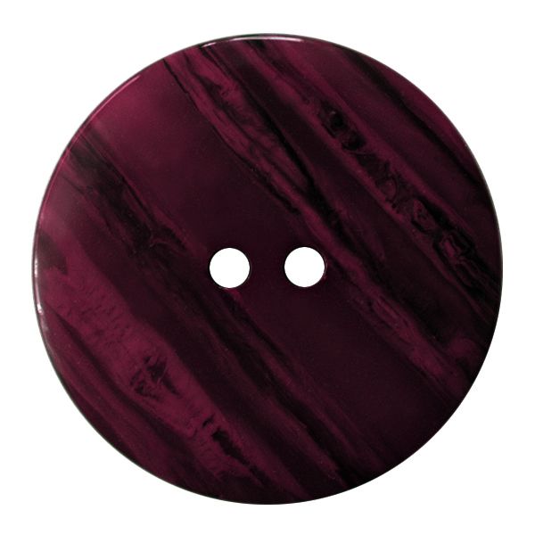 Round Polyester Button - 23mm - 5 Colors