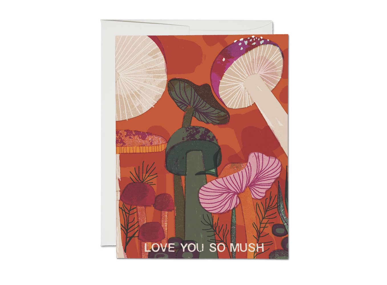 Love You So Mush greeting card