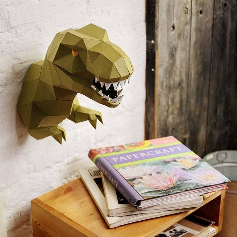 T-Rex 3D PaperCraft Wall Art, PaperCraft Model