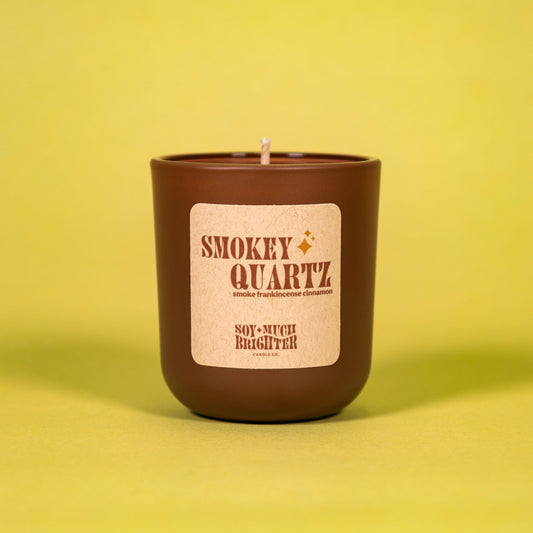 Smokey Quartz - Soy Candle - Fall Folklore Collection