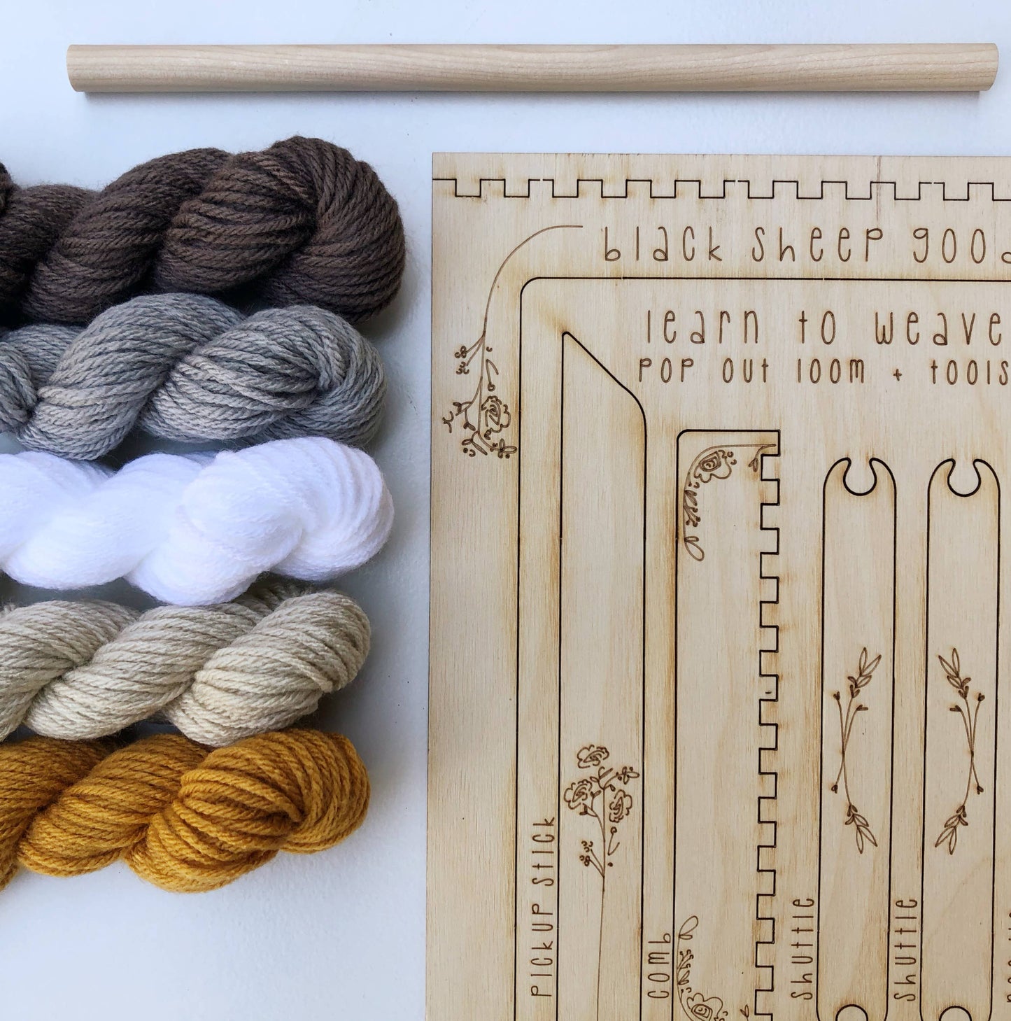 DIY Tapestry Weaving Kit - Honey