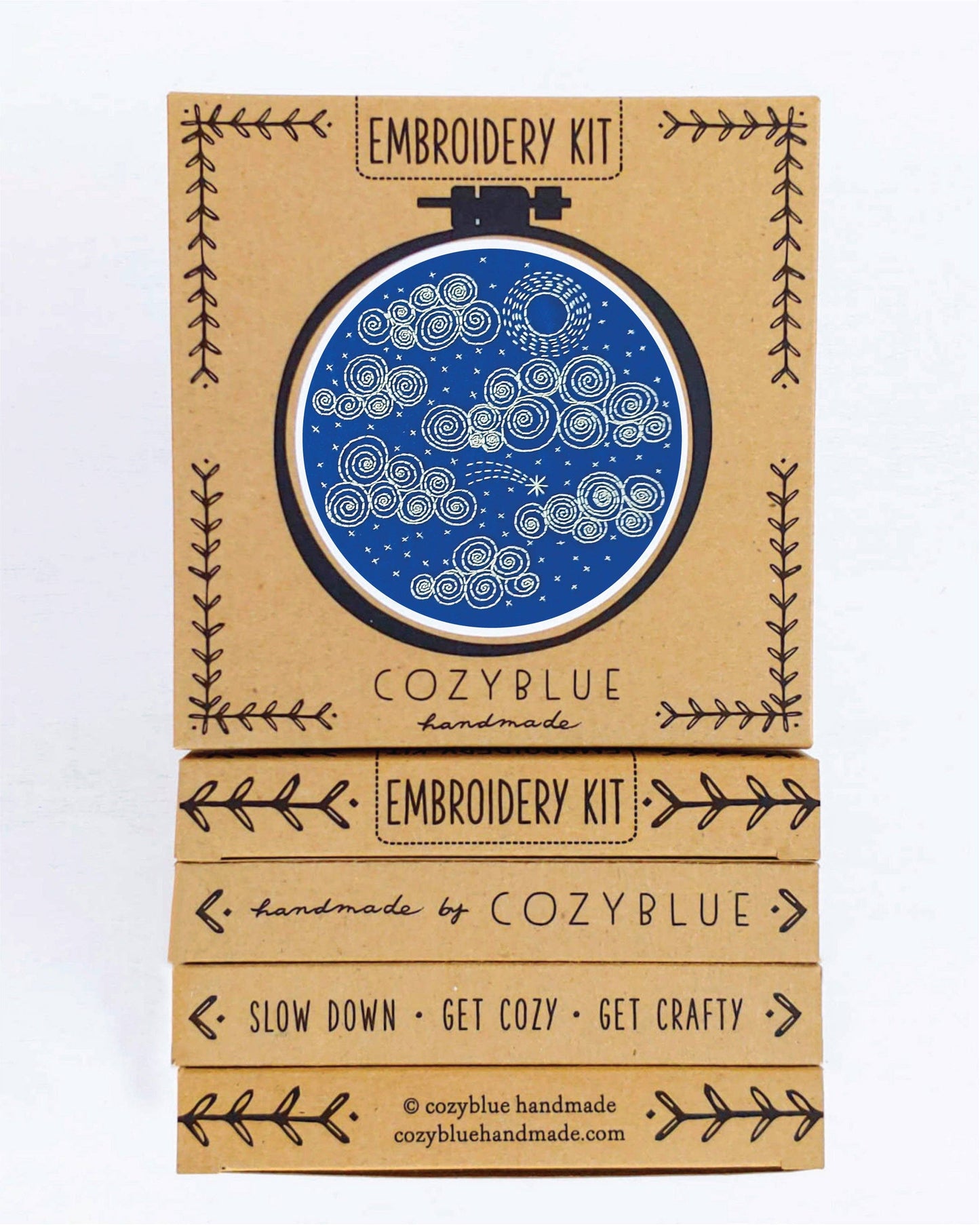Night Sky - Cozyblue Handmade Embroidery Kit