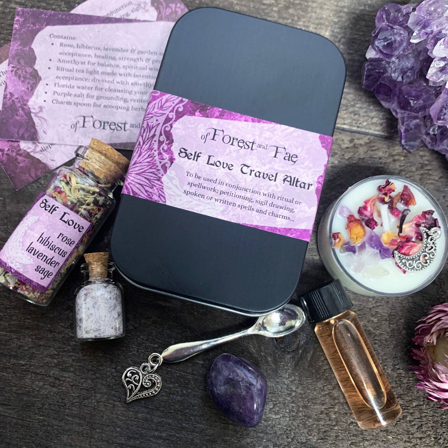 Self Love Travel Altar • Ritual Witchcraft Kit • DIY