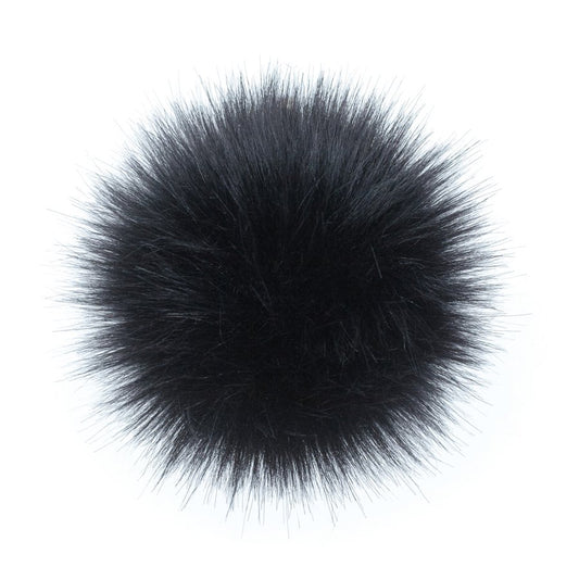 Vegan Faux Fur Pompoms - Assorted Colors