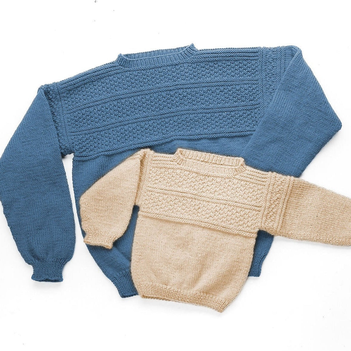 #9 Fisherlad Guernsey - child & adult sweaters by Yankee Knitter Designs