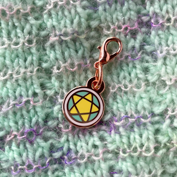 Pentacles Progress Keeper Charm