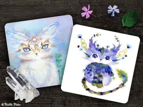 Spirit Cats Oracle Deck by Nicole Piar