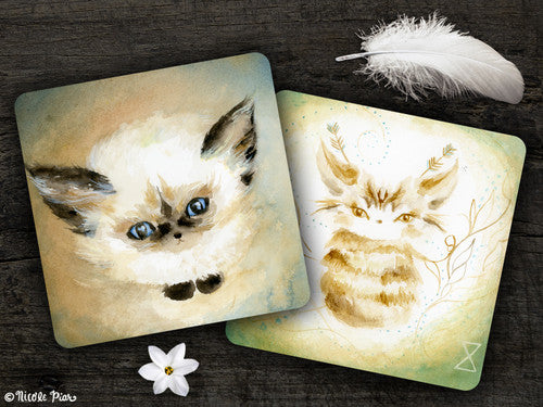 Spirit Cats Oracle Deck by Nicole Piar