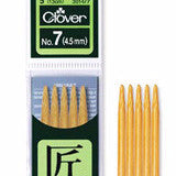 Clover Bamboo 5" Double Pointed Needles