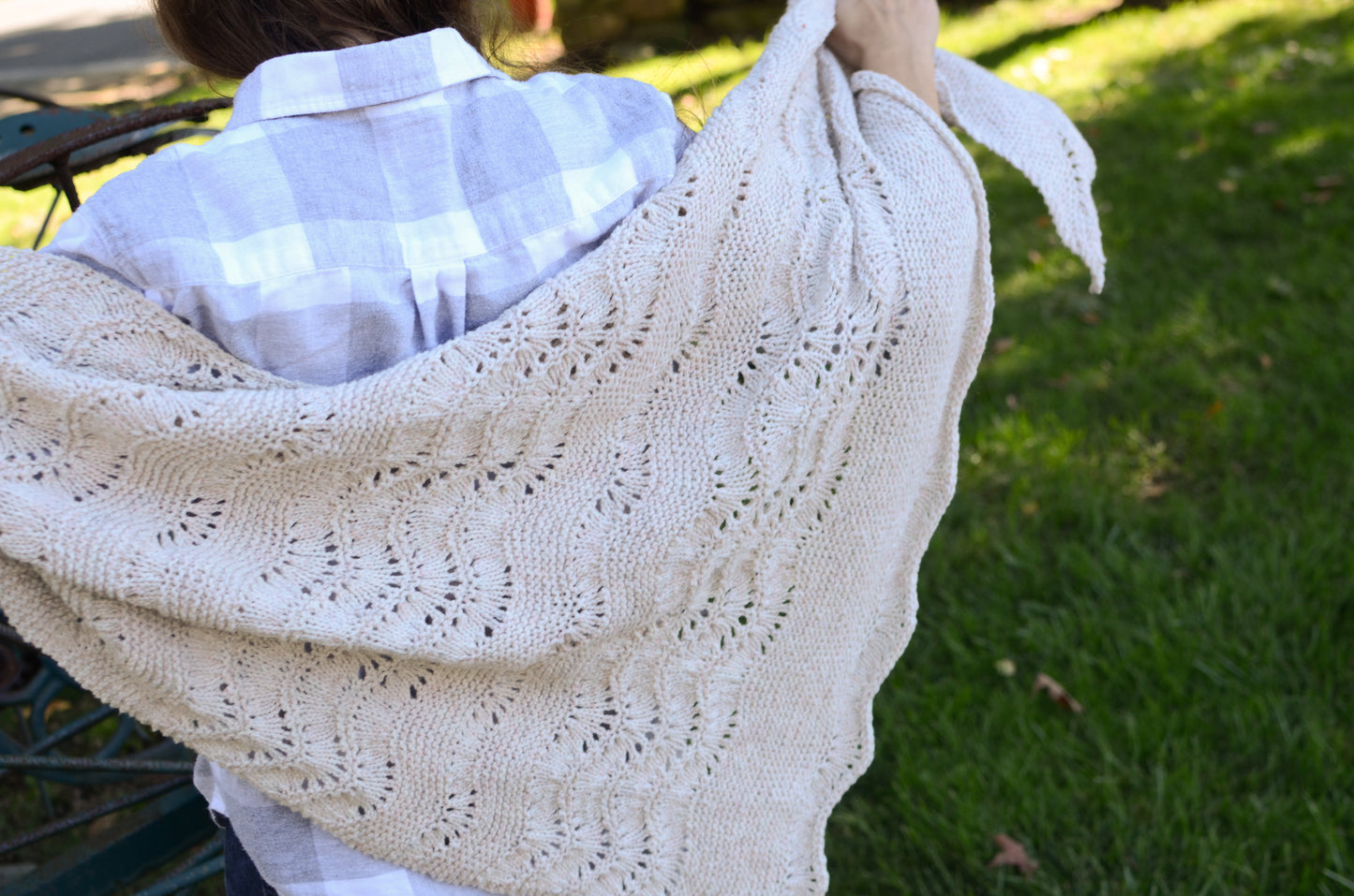 Nevasca Shawl Knitting Pattern - Digital Download