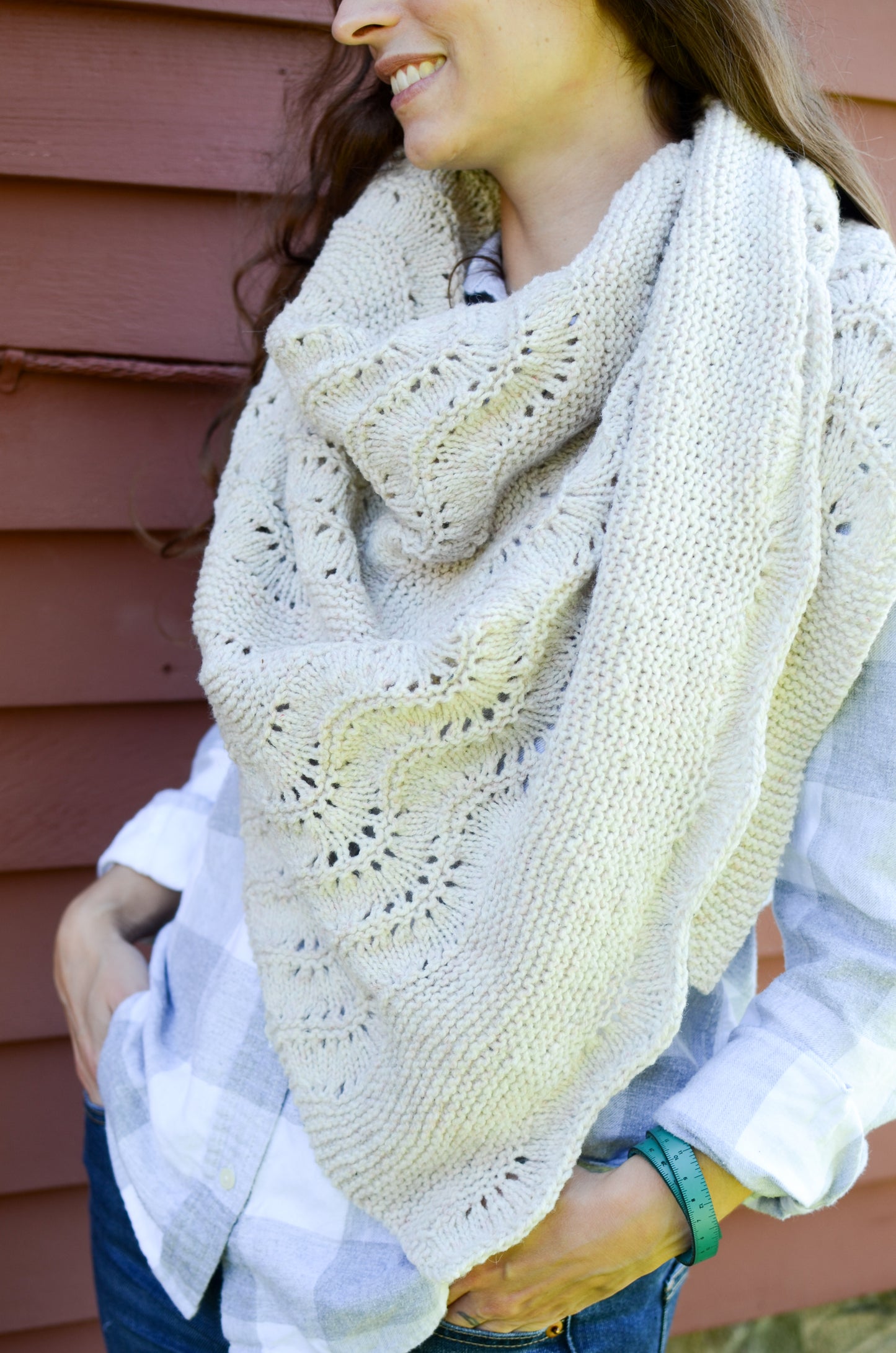 Nevasca Shawl Knitting Pattern - Digital Download