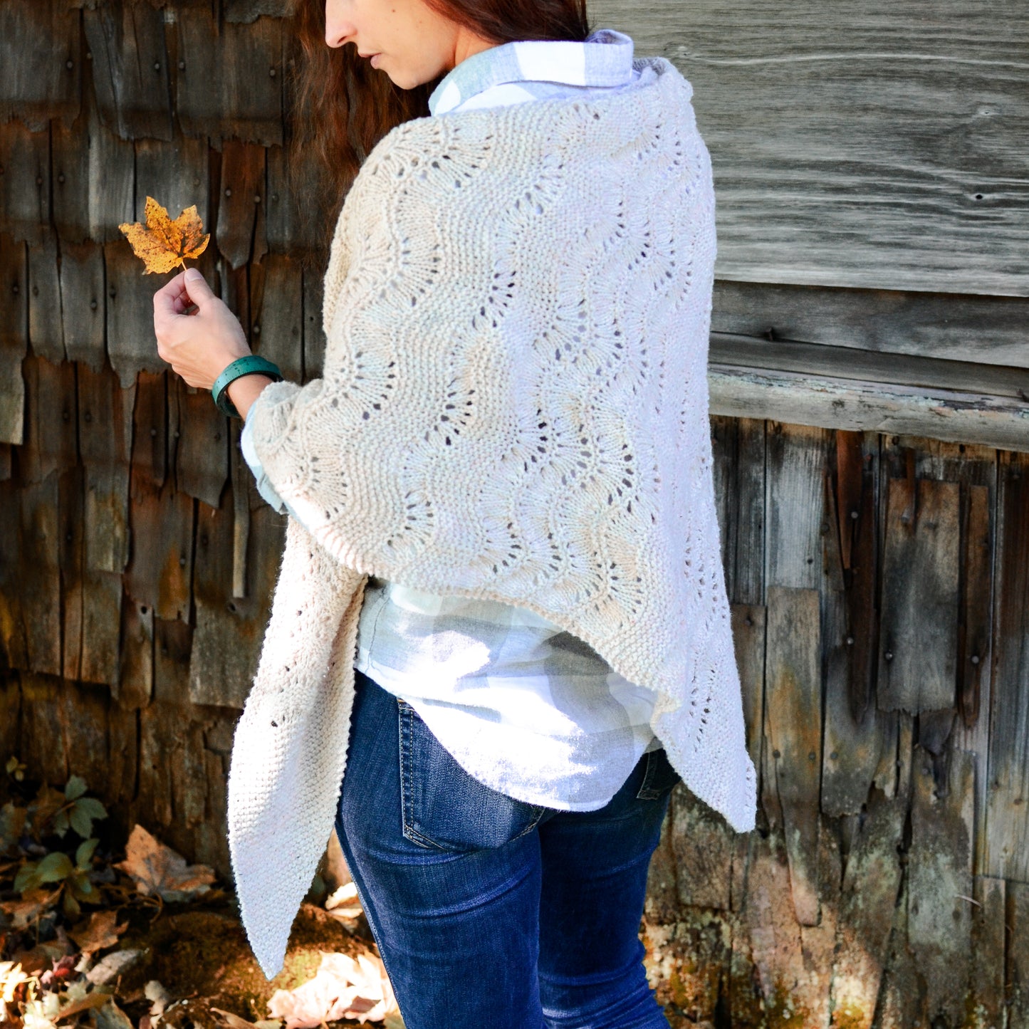 Nevasca Shawl Knitting Pattern - Digital Download