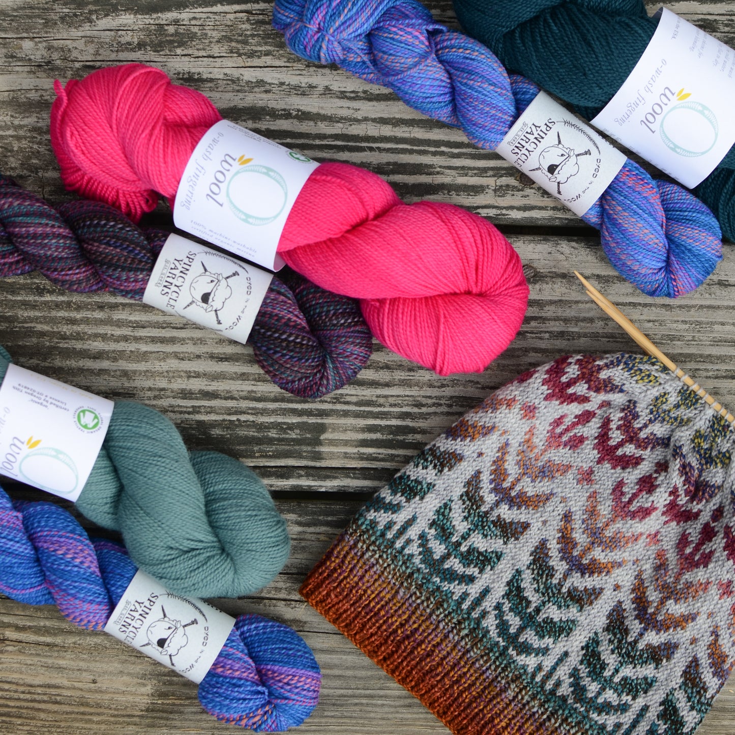 The Herbalist's Hat Knitting Kit in Assorted Colors!