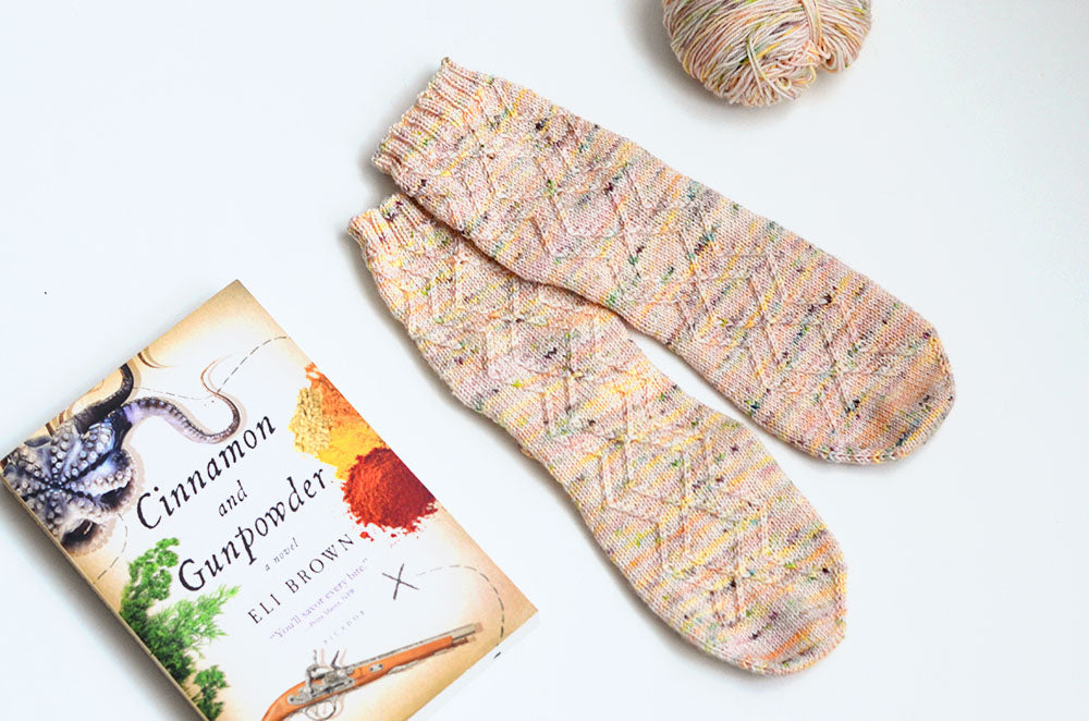 Dreamweaver Socks Knitting Pattern - Digital Download
