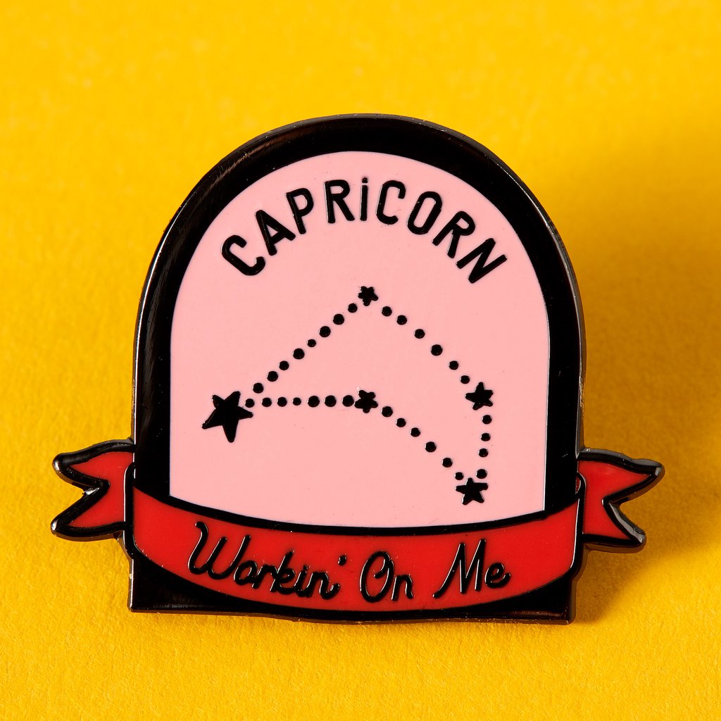 Sasstrology Starsign Enamel Pins