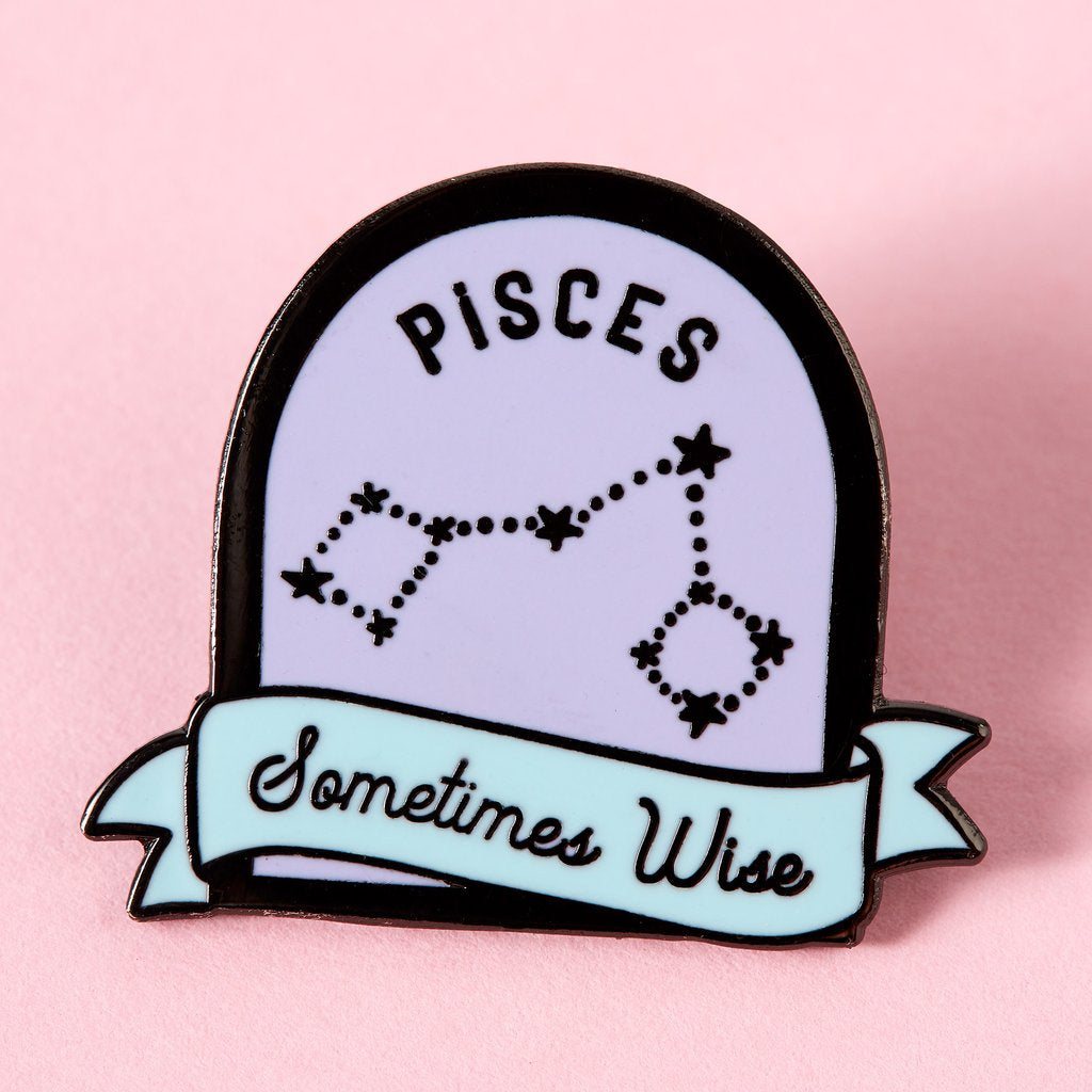 Sasstrology Starsign Enamel Pins