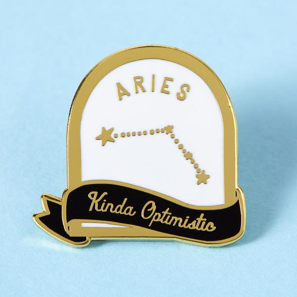 Sasstrology Starsign Enamel Pins