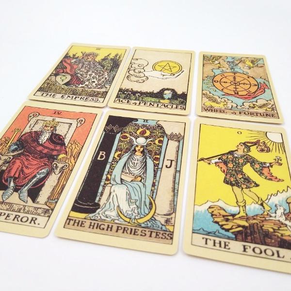 Smith-Waite Centennial Tarot Deck in a Tin (Pocket Sized)