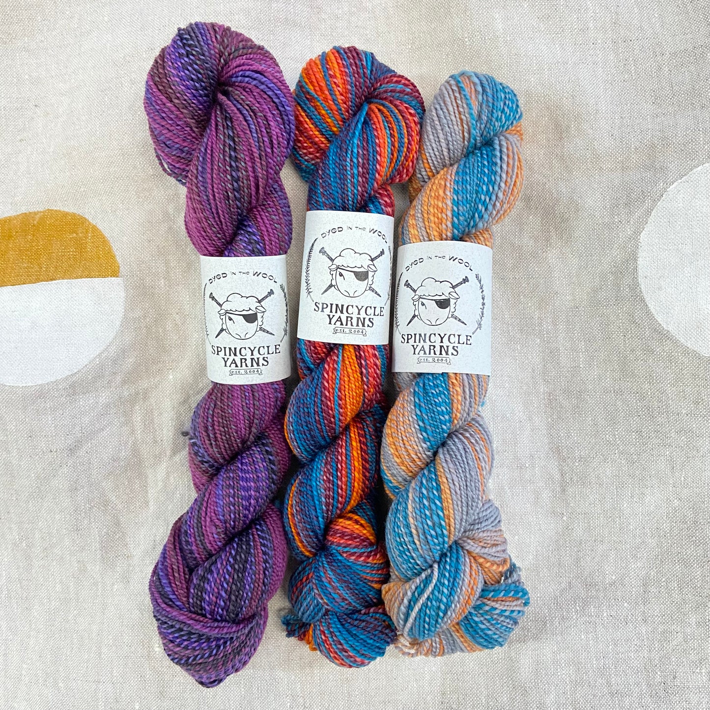 Shift Cowl Kits in Assorted Colors with Spincycle Dyed in the Wool