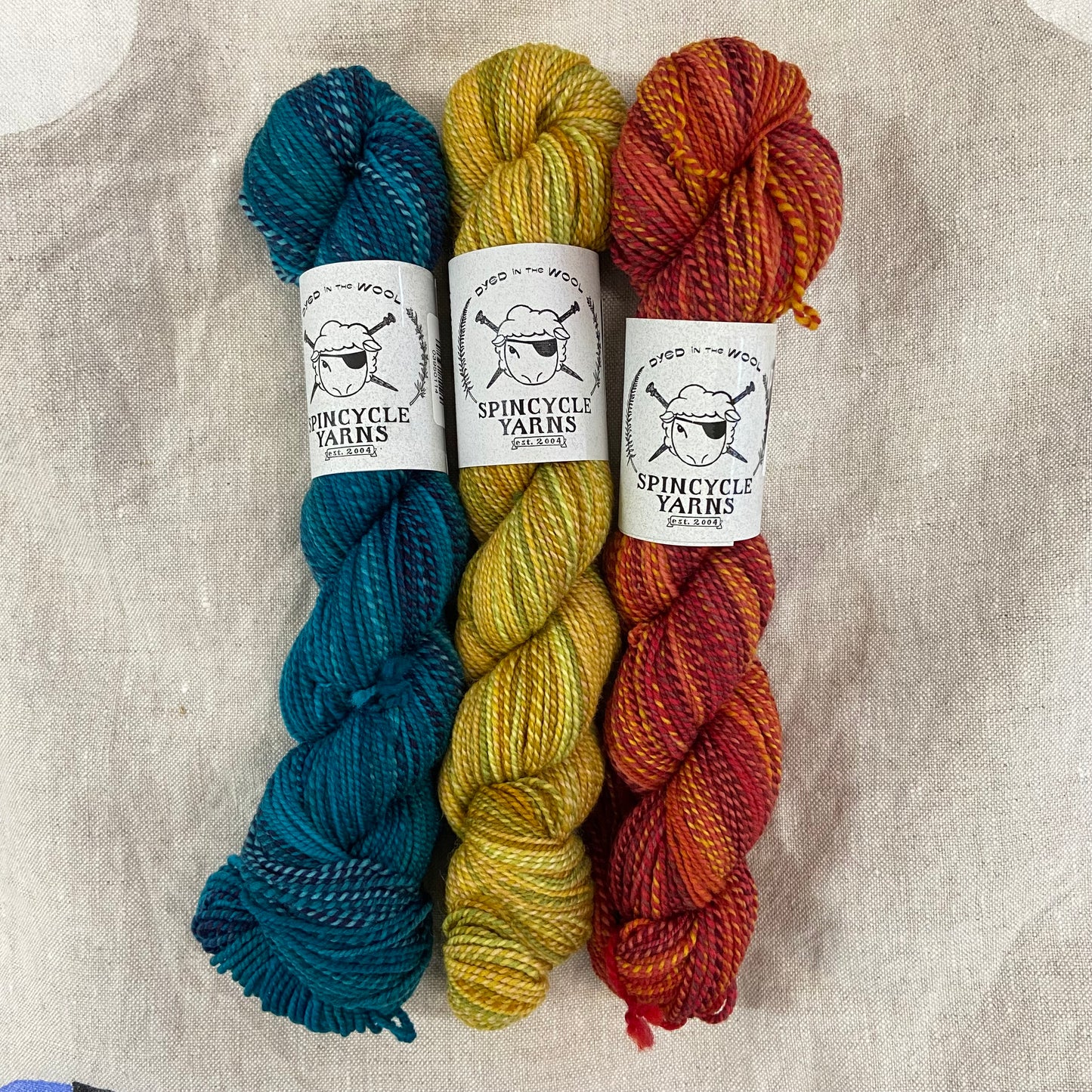 Shift Cowl Kits in Assorted Colors with Spincycle Dyed in the Wool