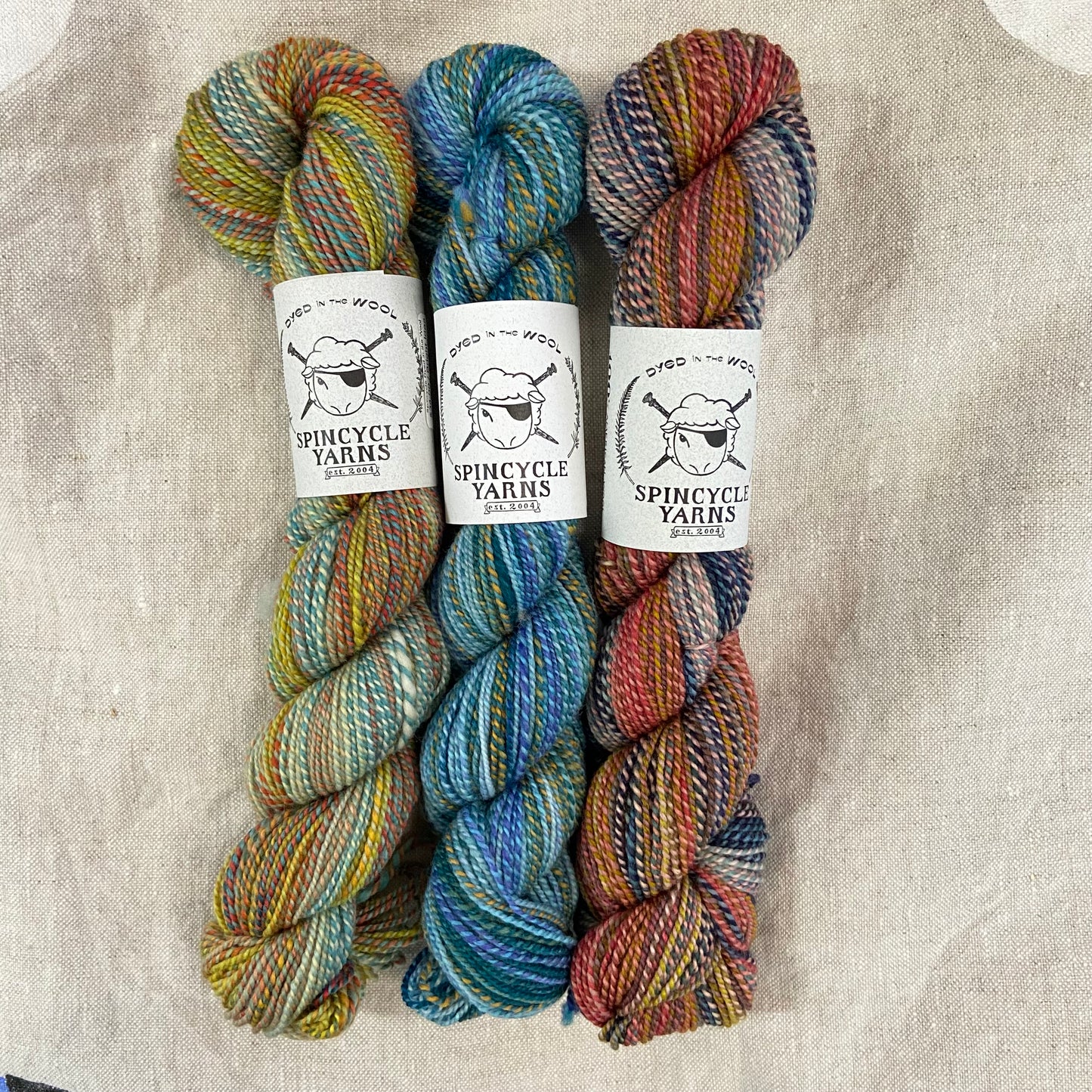 Shift Cowl Kits in Assorted Colors with Spincycle Dyed in the Wool