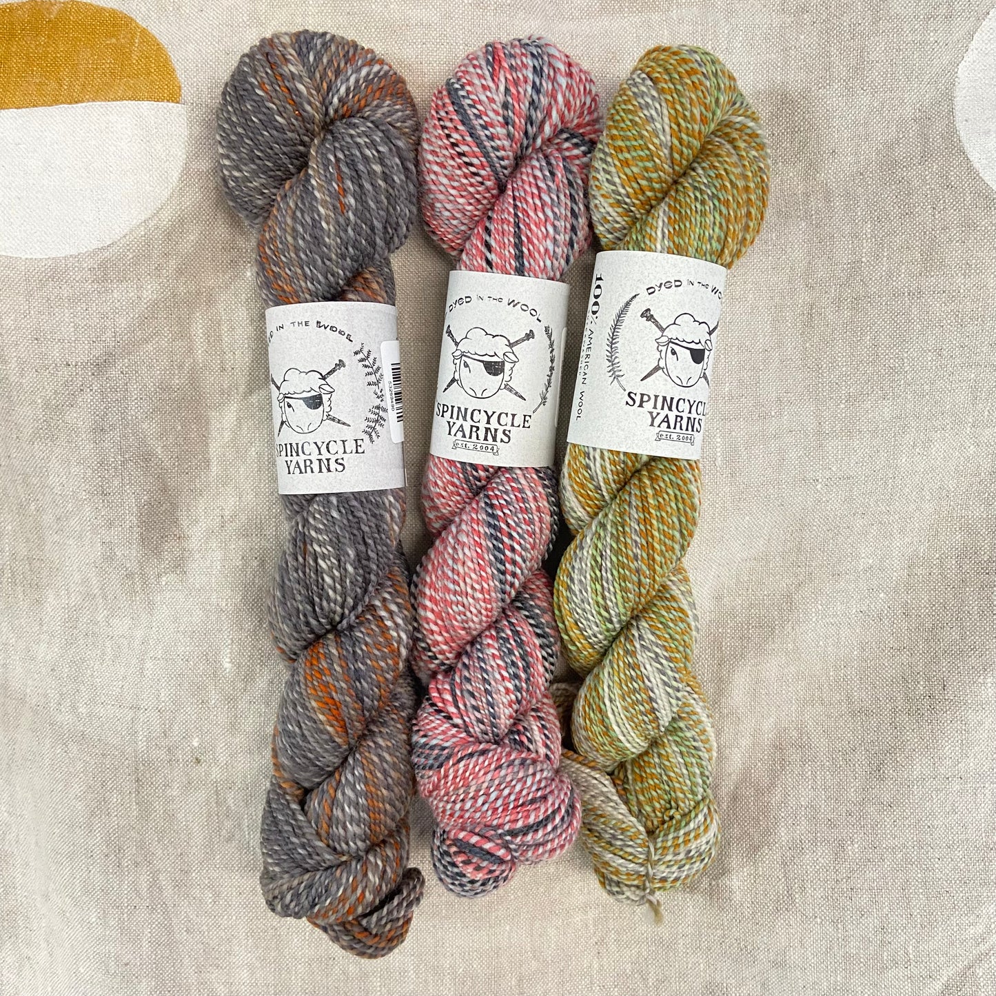 Shift Cowl Kits in Assorted Colors with Spincycle Dyed in the Wool