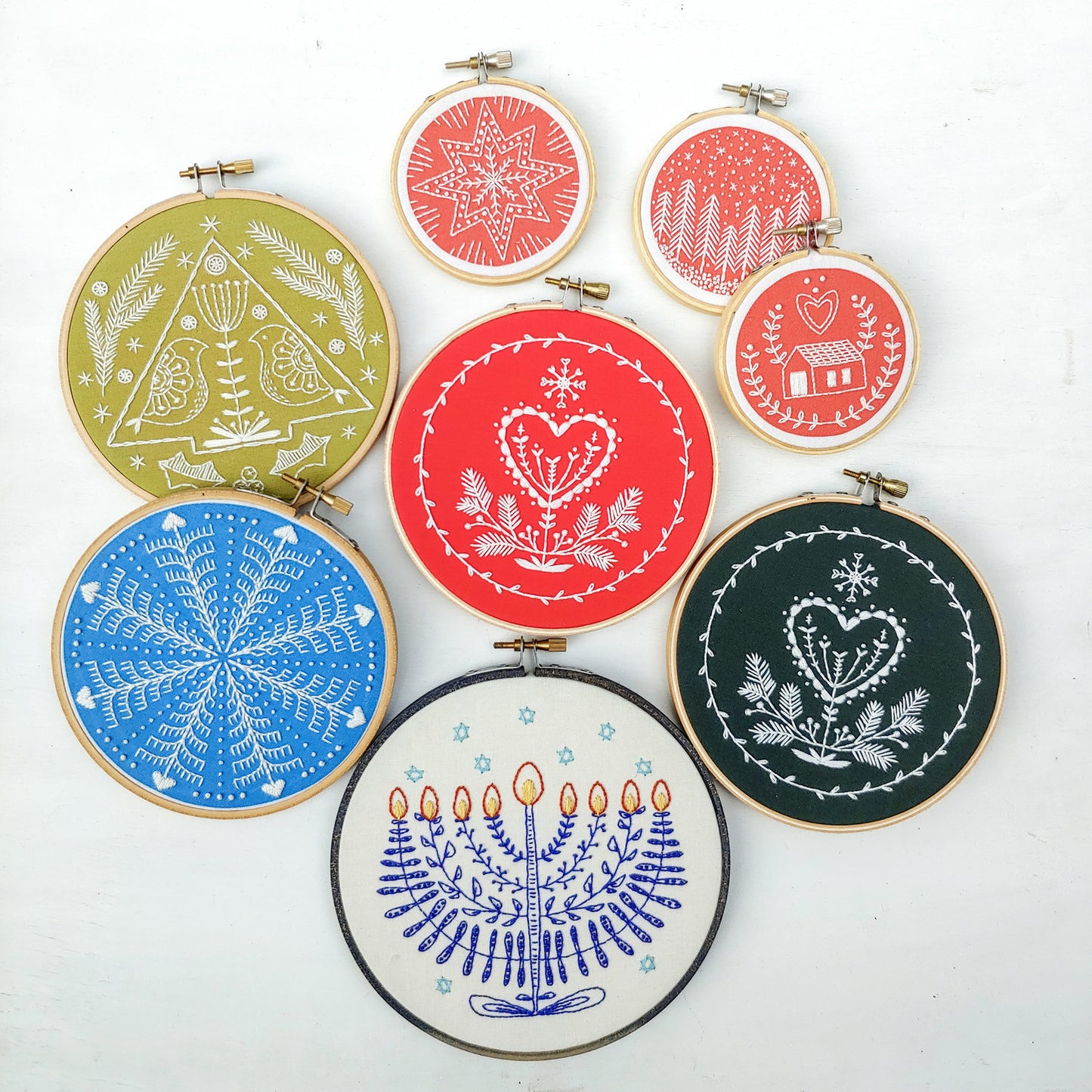 Festival of Lights - Cozyblue Handmade Embroidery Kit