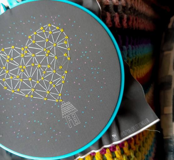 Stargazing - Cozyblue Handmade Embroidery Kit