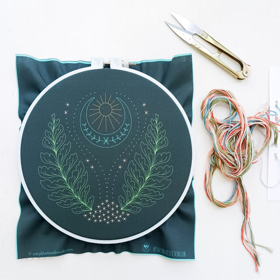 Blue Moon - Cozyblue Handmade Embroidery Kit