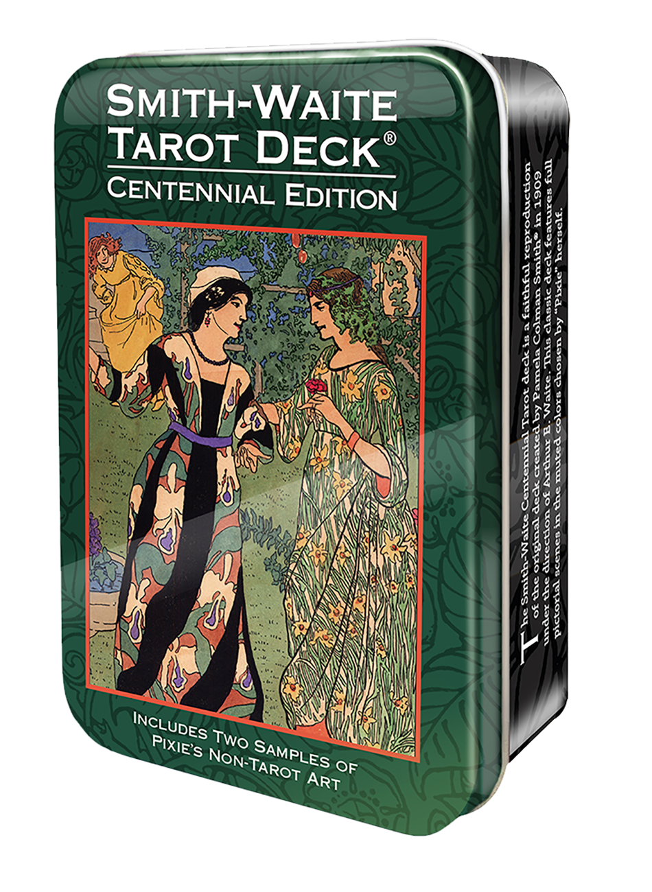 Smith-Waite Centennial Tarot Deck in a Tin (Pocket Sized)
