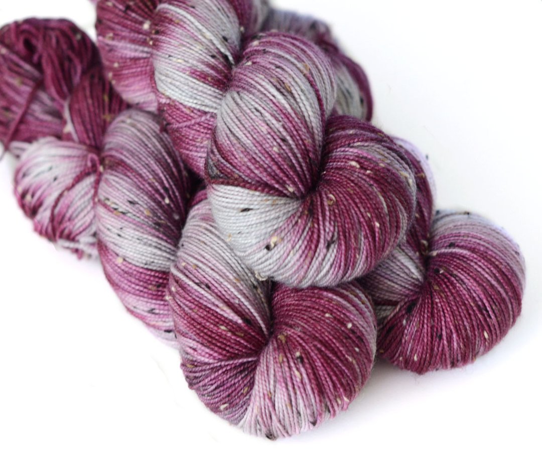 Toil & Trouble Hand Dyed Yarn - Imprint Tweed