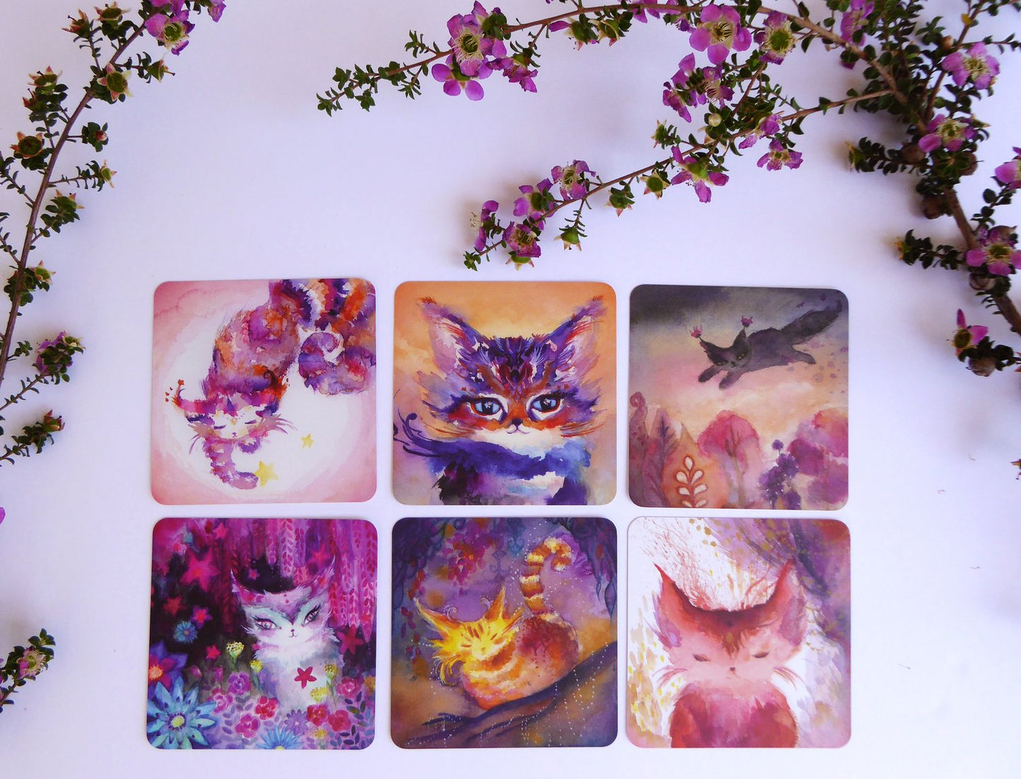 Spirit Cats Oracle Deck by Nicole Piar