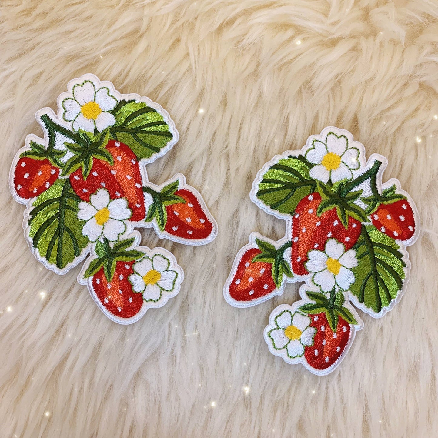 Strawberry Plant Patch Set of 2