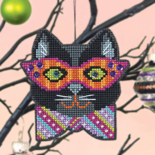 Mister Cat - Cross Stitch Ornament Kit