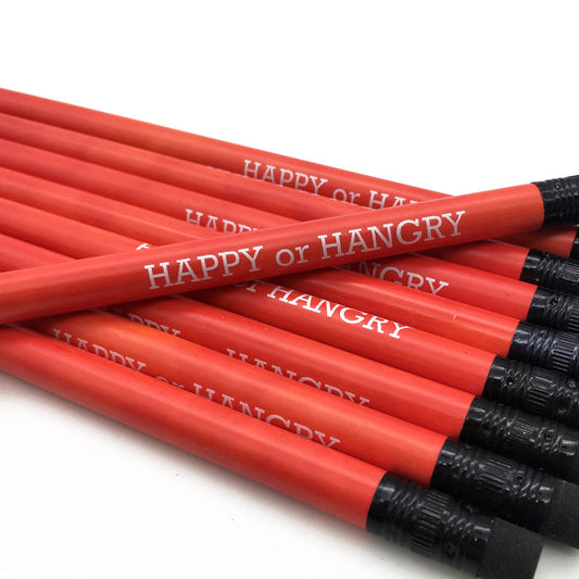 Happy or Hangry Color Changing Mood Pencil - Red