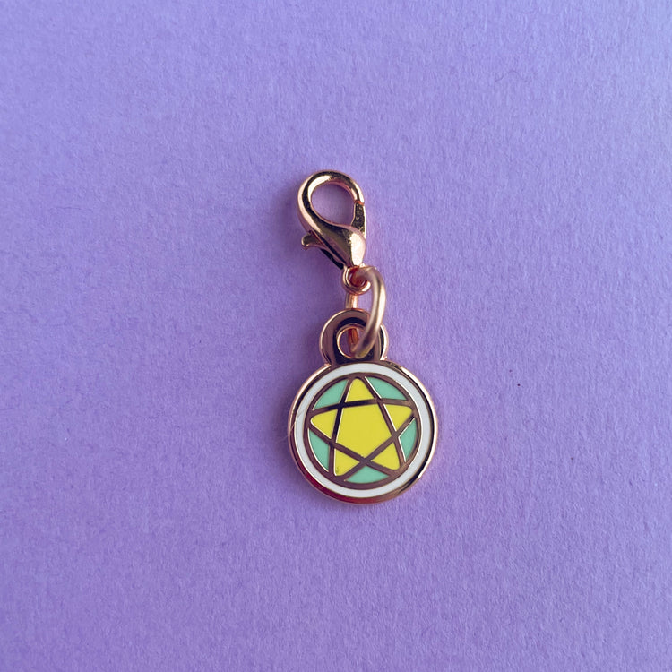 Pentacles Progress Keeper Charm