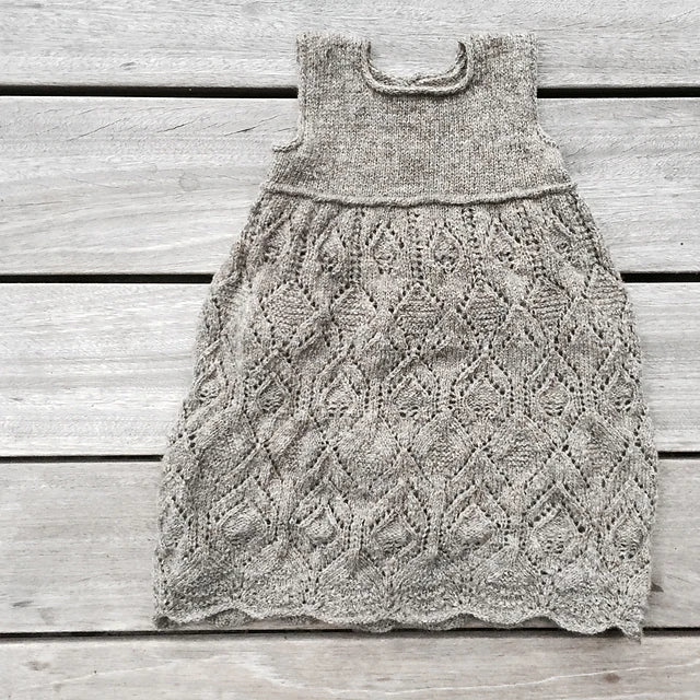 Lace Dress Knitting Pattern by Knitting for Olive - Digital Download