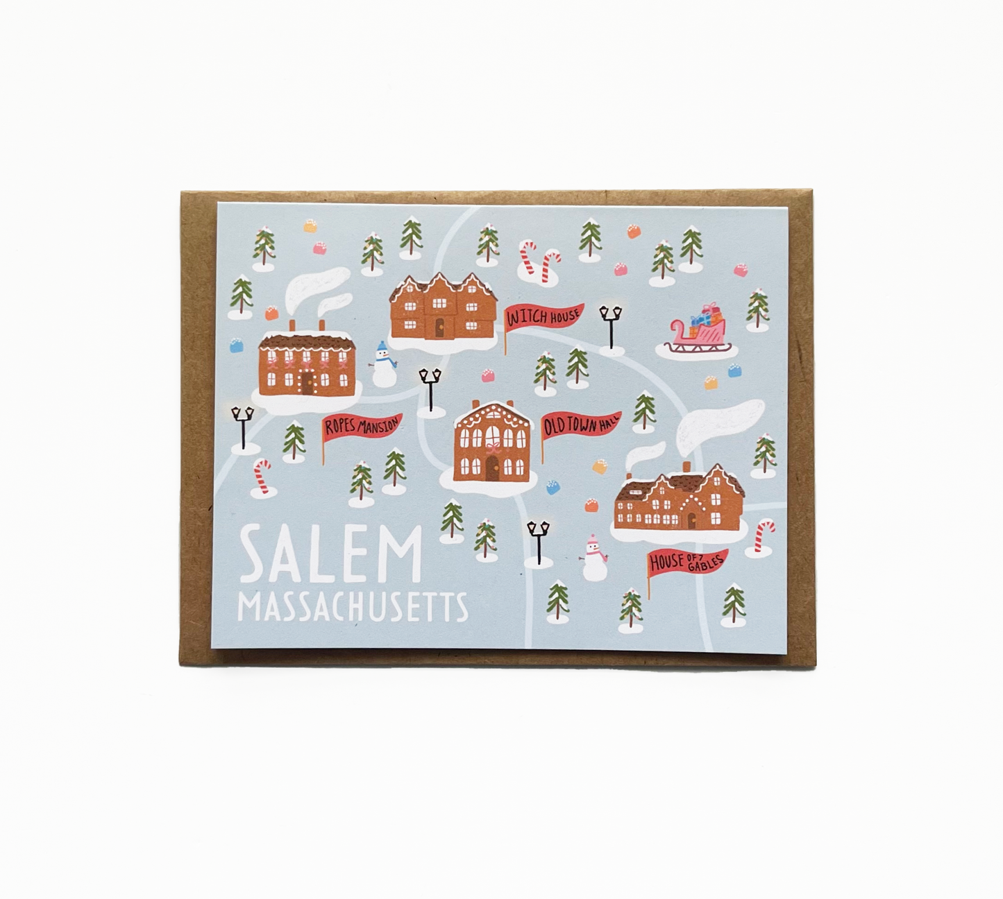 Salem, MA Holiday Village Card