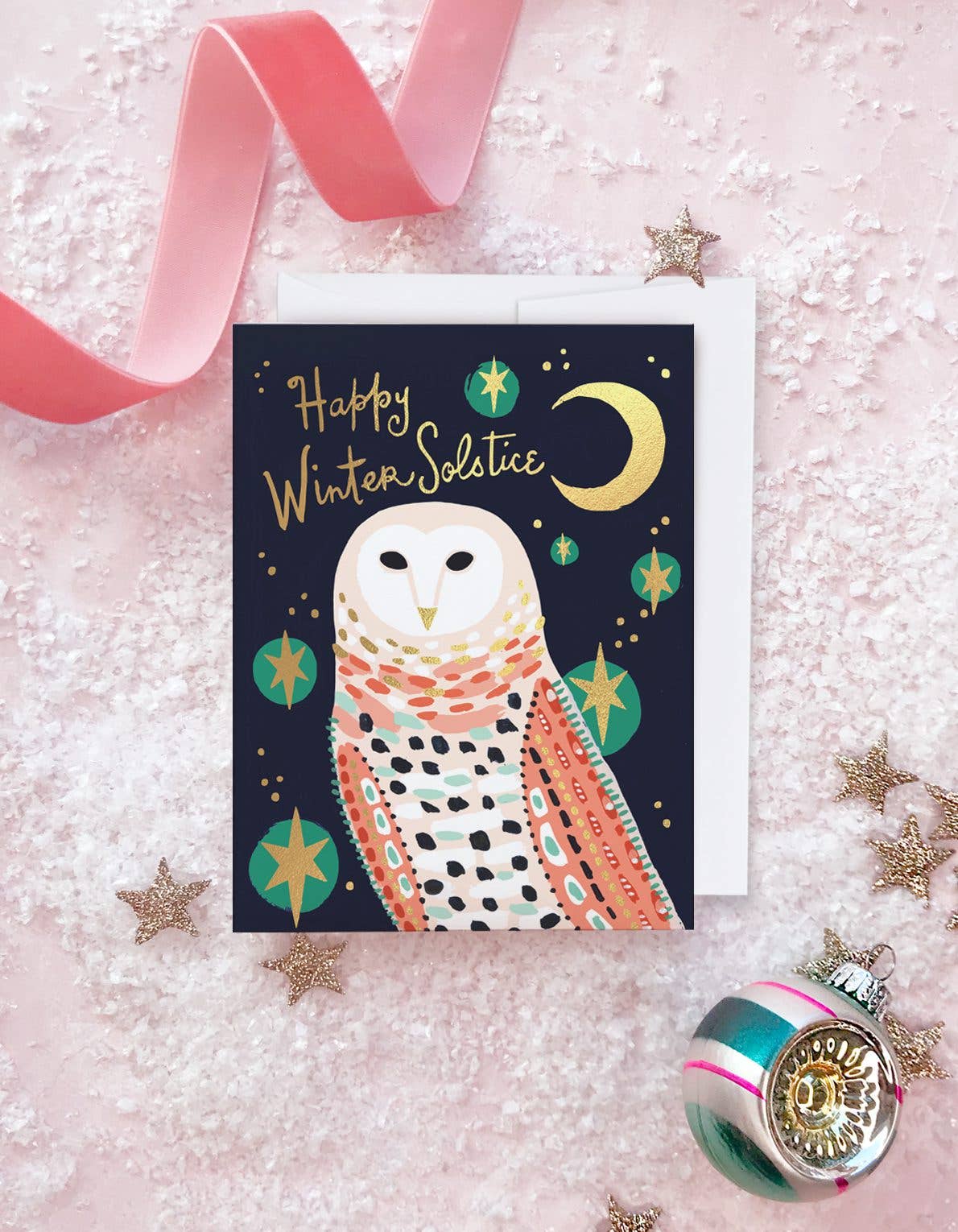 Snowy Owl Card - Box Set of 8