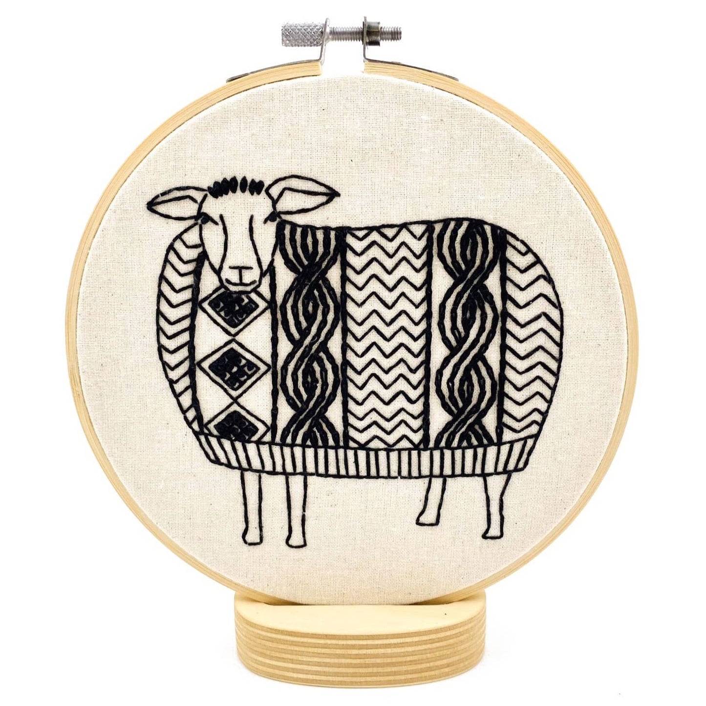 Sweater Weather Sheep Embroidery
